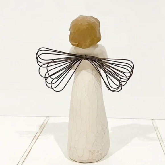 Willow Tree Vintage Angel of Learning Pew owned - Picture 2 of 2